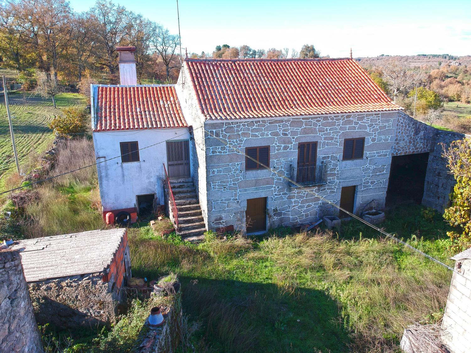  köpa avskilt hus Monte Brás Guarda 1